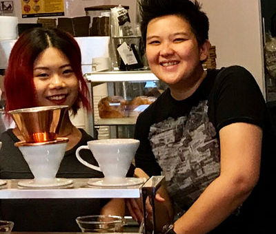 Chi Sum Ngai of Coffee Project Cafe in NYC