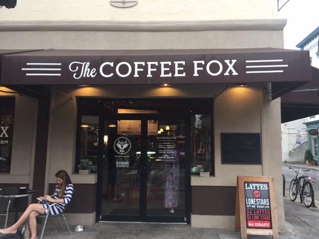 The Coffee Fox in Savannah, GA